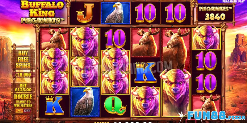 Biểu tượng cuốn hút trong Buffalo King Megaways