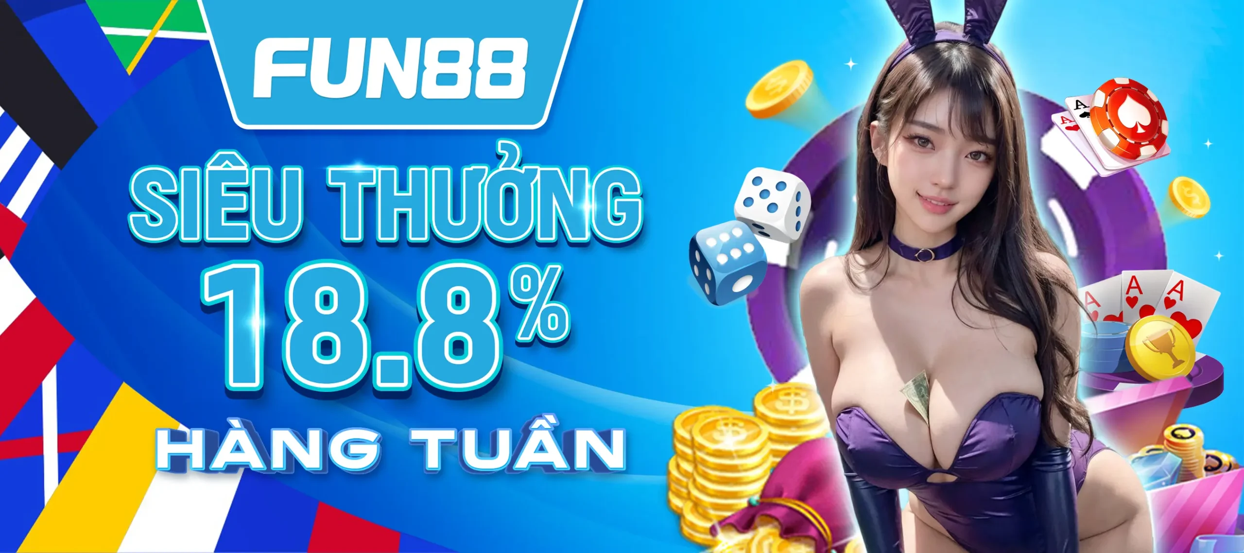 Trang Chủ 66 siêu thưởng 18.8% fun88